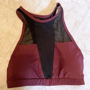 APL dark purple sports bra
